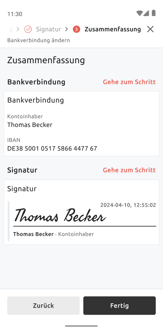 Mobile Formulare erstellen