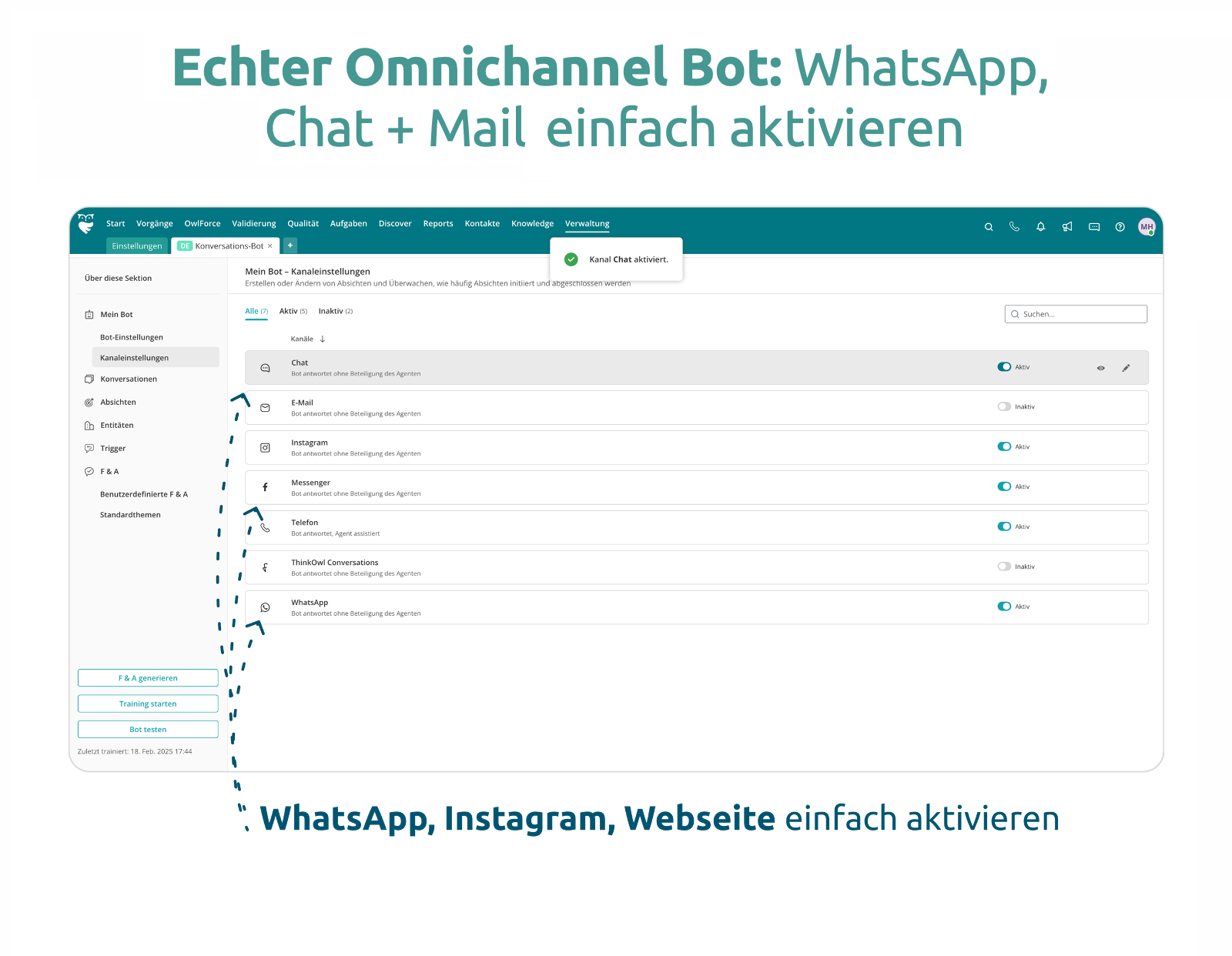 Omnichannel Bot