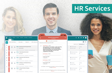 Digitale HR Services mit fileee conversations